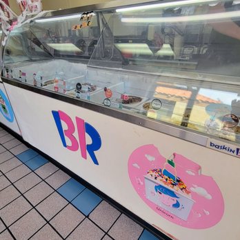 Baskin Robbins - an ice cream shop counter - Ice Cream & Frozen Yogurt Near Me - Concord, California