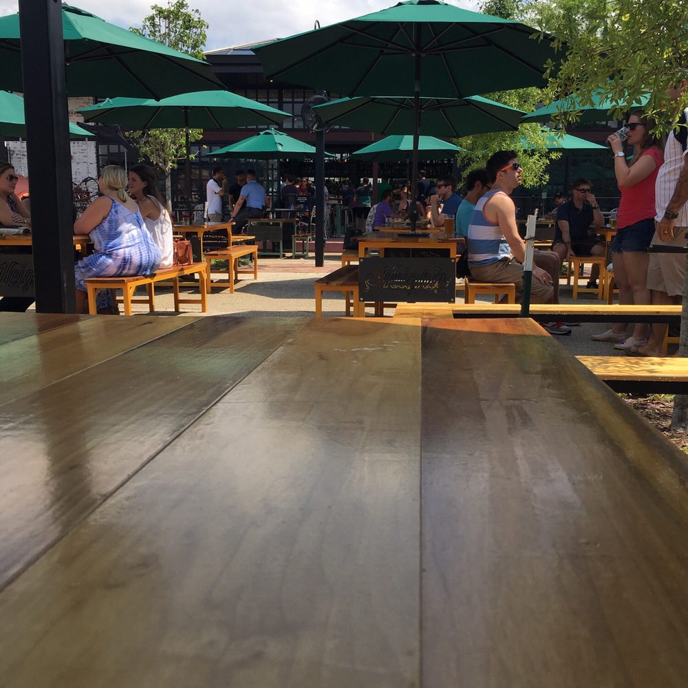 Heights Bier Garten - Table view - Cocktail Bars Near Me - Houston, Texas Heights Bier Garten - Table view - Cocktail Bars Near Me - Houston, Texas