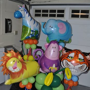 Air Lollipops - jungle themed balloon centerpieces - Party & Event Planning Near Me - Daly City, California Air Lollipops - jungle themed balloon centerpieces - Party & Event Planning Near Me - Daly City, California