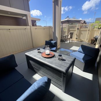 Tropical Landscapes Hawaii - a patio with furniture - Landscaping Near Me Tropical Landscapes Hawaii - a patio with furniture - Landscaping Near Me