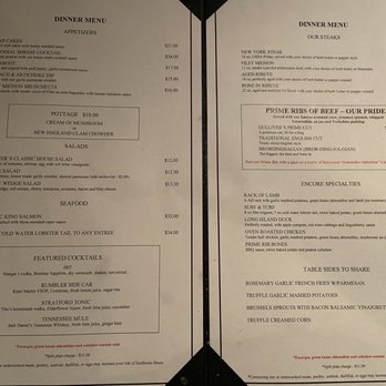 Gulliver's Restaurant - Dinner Menu (March 2022) - American Near Me - Irvine, California