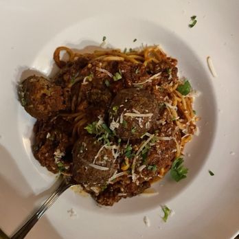 Luna Bella - Bolognese with meatballs - Italian Near Me - Hot Springs, Arkansas Luna Bella - Bolognese with meatballs - Italian Near Me - Hot Springs, Arkansas