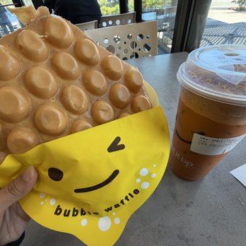 Happy Lemon - original bubble waffle - Tea Rooms Near Me - Foster City, California