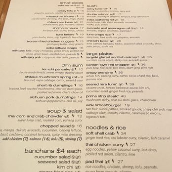 Soba - Menu - Asian Fusion Near Me - Pittsburgh, Pennsylvania