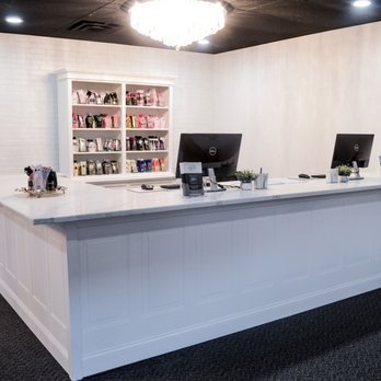 Cabinet World - Fall 2018 - beautiful countertop recently installed by Kohlhepp's Custom Counter Tops for a tanning salon. - Cabinetry Near Me - Olean, New York Cabinet World - Fall 2018 - beautiful countertop recently installed by Kohlhepp's Custom Counter Tops for a tanning salon. - Cabinetry Near Me - Olean, New York