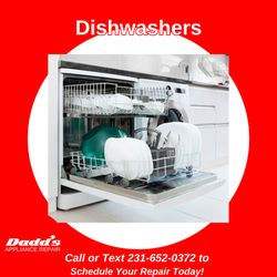 Dadd's Appliance Repair - Call us for your next dishwasher repair!