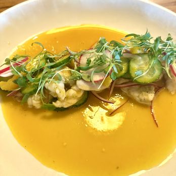 Cocina De Barrio - Mango shrimp ceviche. - Mexican Near Me - San Diego, California Cocina De Barrio - Mango shrimp ceviche. - Mexican Near Me - San Diego, California