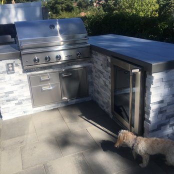 BBQ Grill Outlet - Lola admiring Marcos, Jose, and Leo's amazing work! - Grilling Equipment Near Me - Lake Forest, California