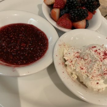 Briarpatch Restaurant - Waffle accompaniments for the Berry Waffle - American Near Me - Winter Park, Florida