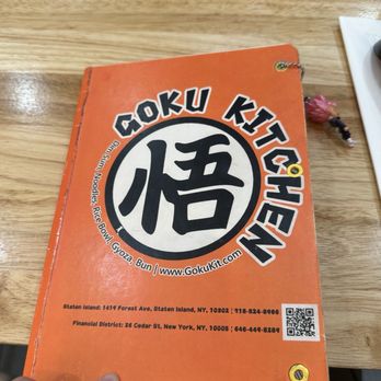 Goku Kitchen - Menu - Asian Fusion Near Me - New York, New York