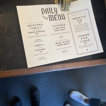 Rowan Coffee - Daily menu 10/24 - Coffee & Tea Near Me - Asheville, North Carolina