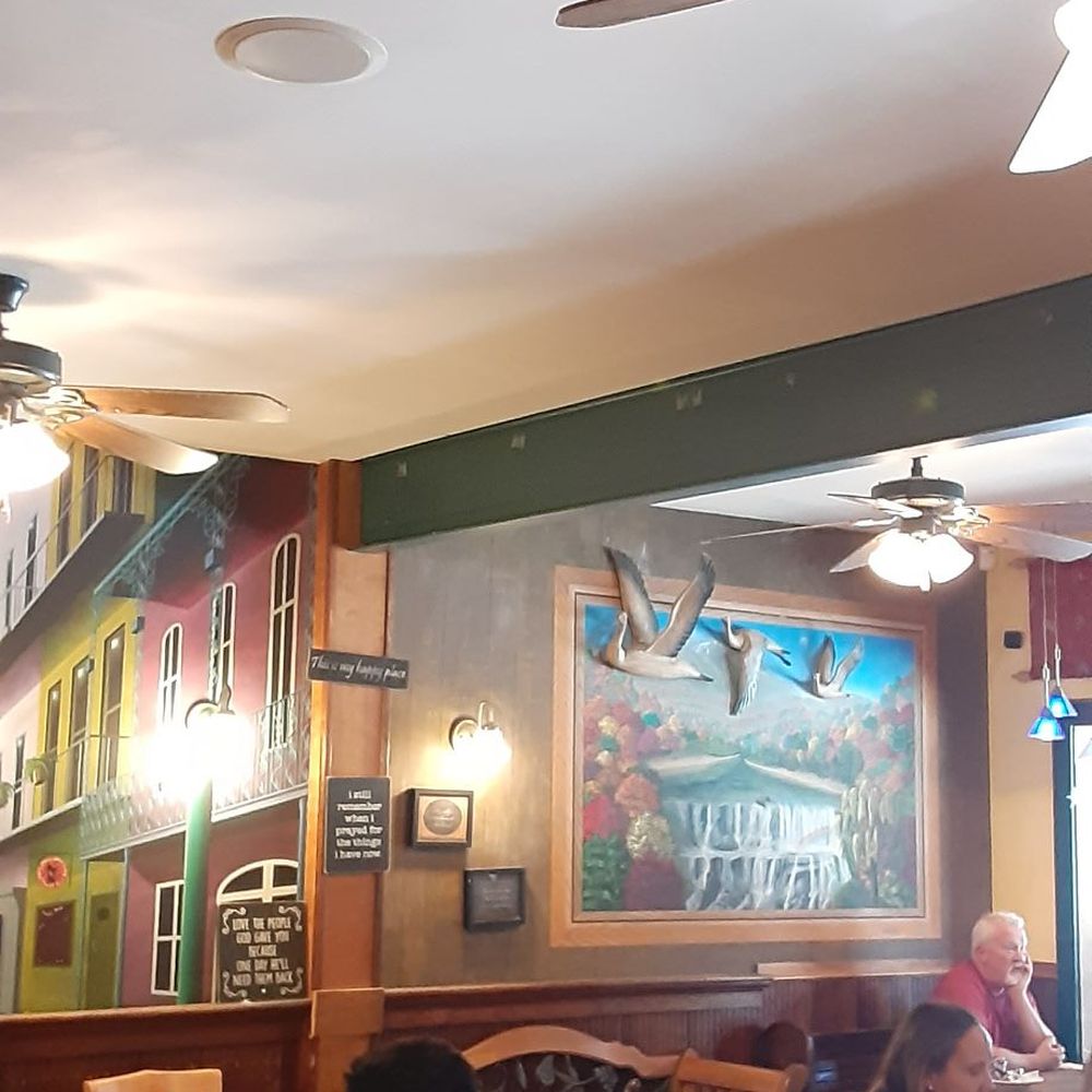 Blue Mountain Pizza - Inside murals - Italian Near Me - Weaverville, North Carolina Blue Mountain Pizza - Inside murals - Italian Near Me - Weaverville, North Carolina