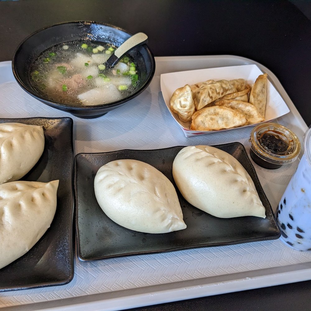 Bao Space - Pork and pickled cabbage bao, beef and radish soup, pork dumplings, taro milk tea - Asian Fusion Near Me - Ann Arbor, Michigan Bao Space - Pork and pickled cabbage bao, beef and radish soup, pork dumplings, taro milk tea - Asian Fusion Near Me - Ann Arbor, Michigan