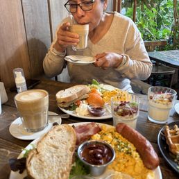 Breakfast with mom