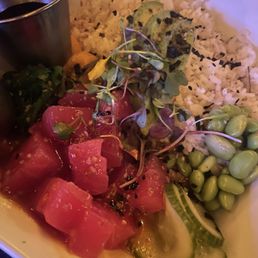 Ahi Tuna Poke Bowl