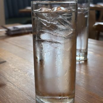 Eva Boston - Water glass - New American Near Me - Boston, Massachusetts