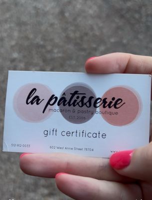 La Pâtisserie by null