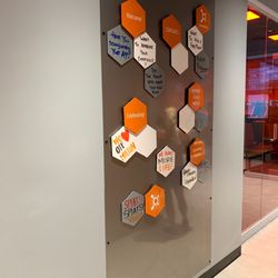 Orangetheory Fitness - Motivation/announcement board