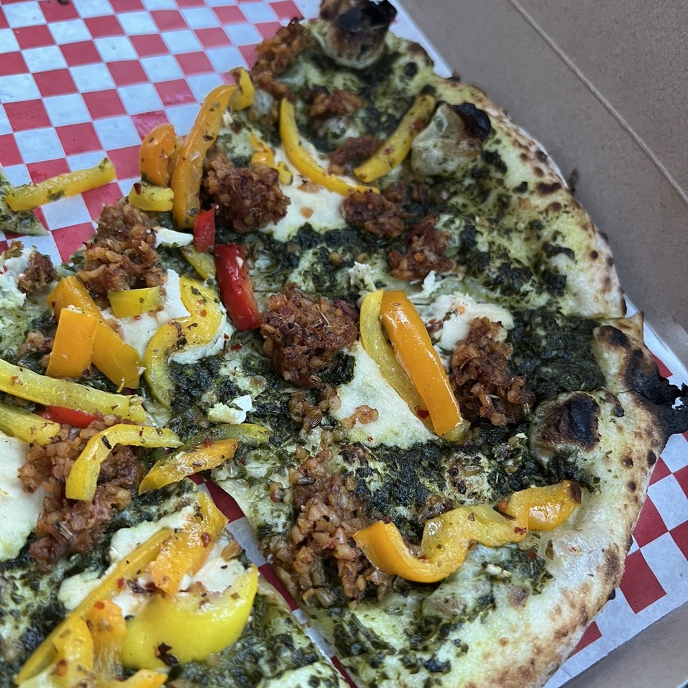 Floralia - Pesto pizza - Italian Near Me - Honolulu, Hawaii Floralia - Pesto pizza - Italian Near Me - Honolulu, Hawaii