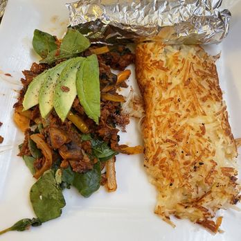 Evarista’s Comal Restaurant - Soy chorizo scramble. - New American Near Me - Capitola, California Evarista’s Comal Restaurant - Soy chorizo scramble. - New American Near Me - Capitola, California