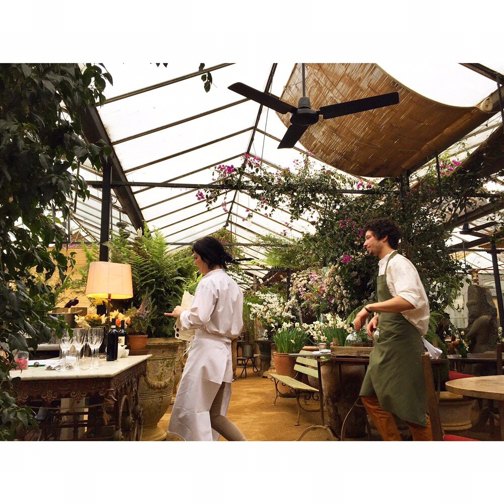 Petersham Nurseries - Entrance to lunch wonderland - Nurseries & Gardening Near Me - London, XGL