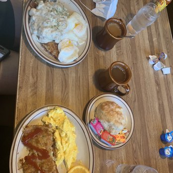 Totem Family Dining - Chicken Fried Steak, hashbtowns+eggs and homemade Biscuit - Breakfast & Brunch Near Me - Everett, Washington