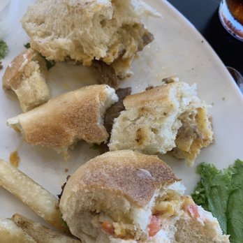 Pond  - Brisket pimento cheese melt - Good, but I had to weed through lots of bread - New American Near Me - Warner Robins, Georgia