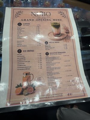 Menu photo 4 Nubo Clearwater, FL