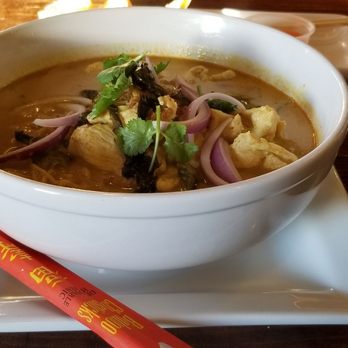 Time 4 Thai - AWESOME Chaing Mai curry noodle soup!! - Thai Near Me - Dayton, Ohio Time 4 Thai - AWESOME Chaing Mai curry noodle soup!! - Thai Near Me - Dayton, Ohio