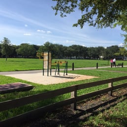 View of the Park and one of the Parcourse stops View of the Park and one of the Parcourse stops