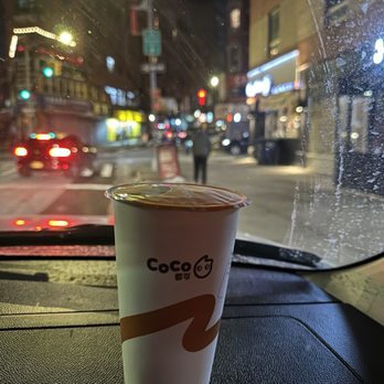 Coco Fresh Tea & Juice - Jasmine milk tea - Bubble Tea Near Me - New York, New York