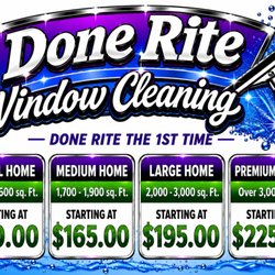 Done Rite Window Cleaning 