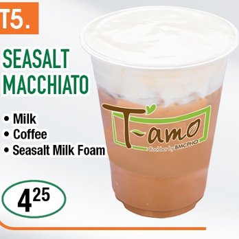 T-amo - T5. Seasalt Macchiato - Bubble Tea Near Me - Covina, California T-amo - T5. Seasalt Macchiato - Bubble Tea Near Me - Covina, California