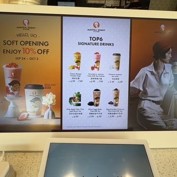 Auntea Jenny - Top 6 drinks - Coffee & Tea Near Me - Irvine, California