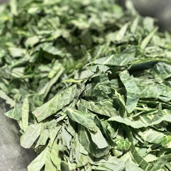 Chop Shop BBQ - Collard greens destemmed with love & purpose - Food Trucks Near Me - Bentonville, Arkansas Chop Shop BBQ - Collard greens destemmed with love & purpose - Food Trucks Near Me - Bentonville, Arkansas