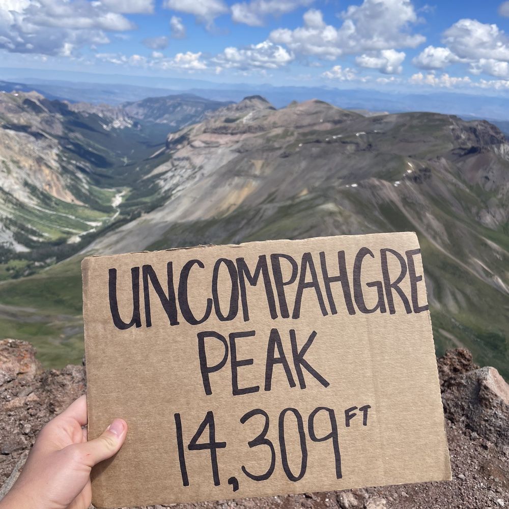 Uncompahgre Peak - Summit - Hiking Near Me