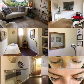 Beauty Suite - Here's where the lash magic happens! (Lobby & reception area, lash studio, hallway with restroom and addt'l esthetic and massage studios) - Eyelash Service Near Me - Bakersfield, California