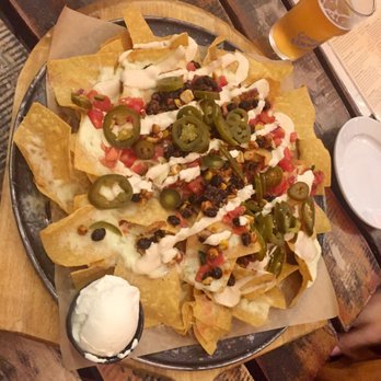 Crooked Hammock Brewery - Nacho plate! Covered a 14" pan. - Brewpubs Near Me - Middletown, Delaware Crooked Hammock Brewery - Nacho plate! Covered a 14" pan. - Brewpubs Near Me - Middletown, Delaware