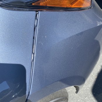 Caliber Collision - Bumper falling off - Body Shops Near Me - Napa, California