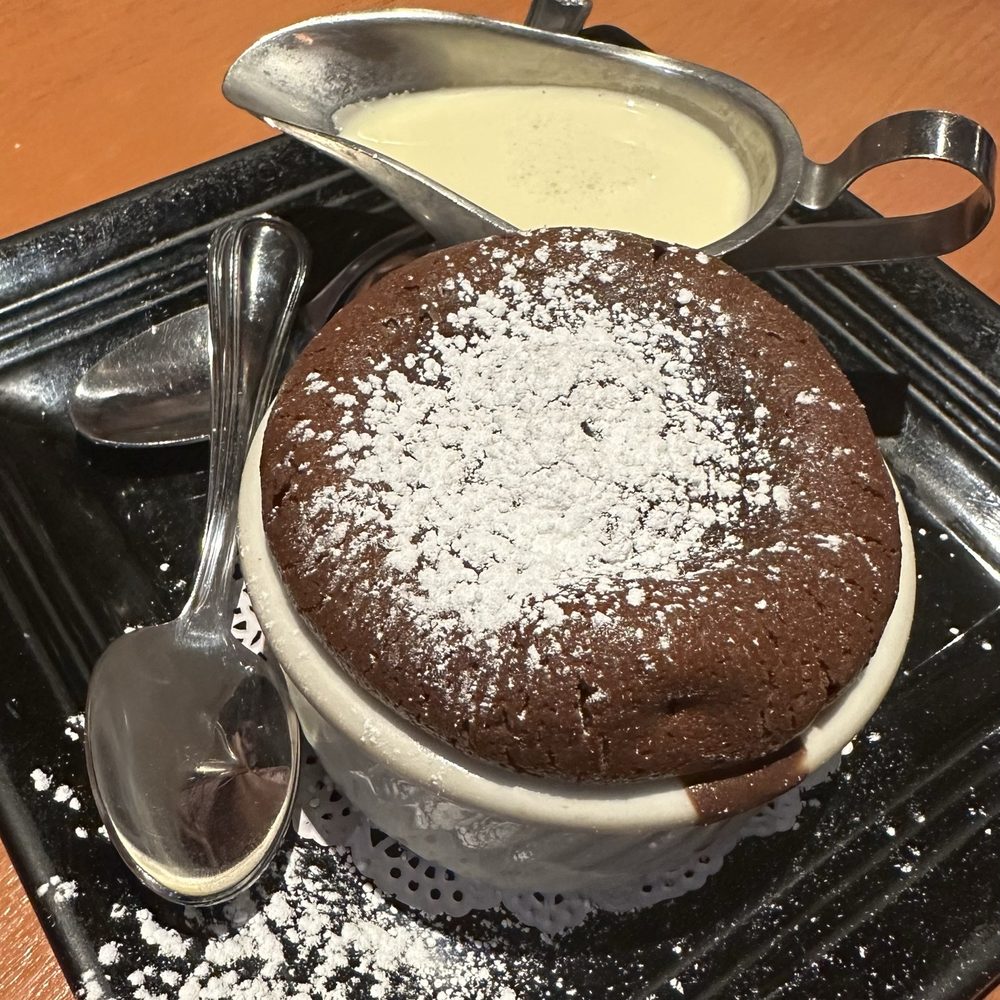 Cafe Mundial - Chocolate Soufflé - Lounges Near Me - Monrovia, California