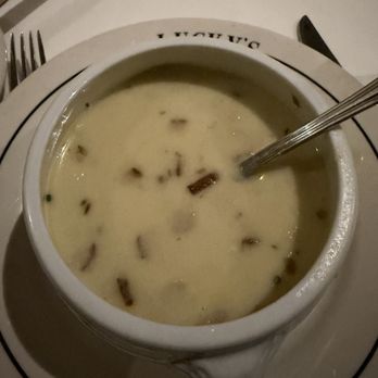 Luckys Steakhouse - Clam chowder! Perfect portion. Very tasty very fresh. - Steakhouses Near Me - Montecito, California Luckys Steakhouse - Clam chowder! Perfect portion. Very tasty very fresh. - Steakhouses Near Me - Montecito, California