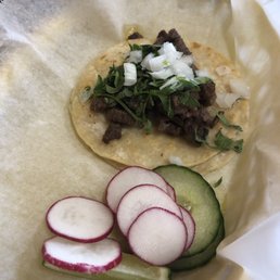 The steak taco.... The steak taco....