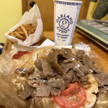 Oakland Gyros - Gyro Combo - Greek Near Me - Milwaukee, Wisconsin Oakland Gyros - Gyro Combo - Greek Near Me - Milwaukee, Wisconsin