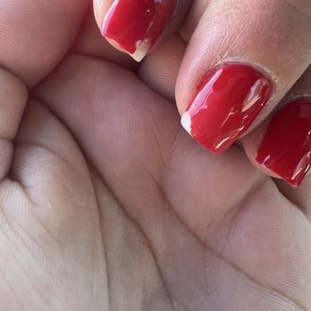 Sage Organic Nail Spa - Three days post gel manicure. - Nail Salons Near Me - Los Angeles, California Sage Organic Nail Spa - Three days post gel manicure. - Nail Salons Near Me - Los Angeles, California