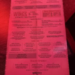Food menu