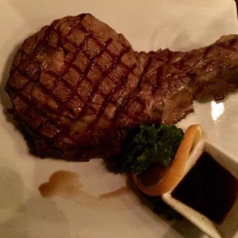 Library II - My brother-in-law's steak (I *think* it's ribeye) - Steakhouses Near Me - Voorhees, New Jersey