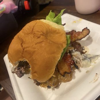 Burger Barn Grill - Black & Blue Burger - Burgers Near Me - Saint Johns, Florida