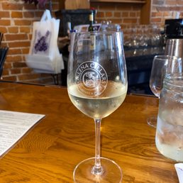 La Crescent white wine. Delicious