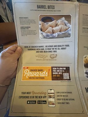 Menu photo 4 Cracker Barrel Old Country Store Belleville, MI
