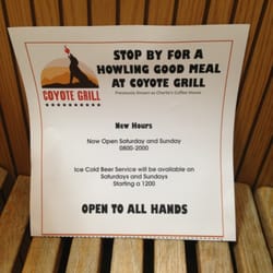 The Coyote Grill